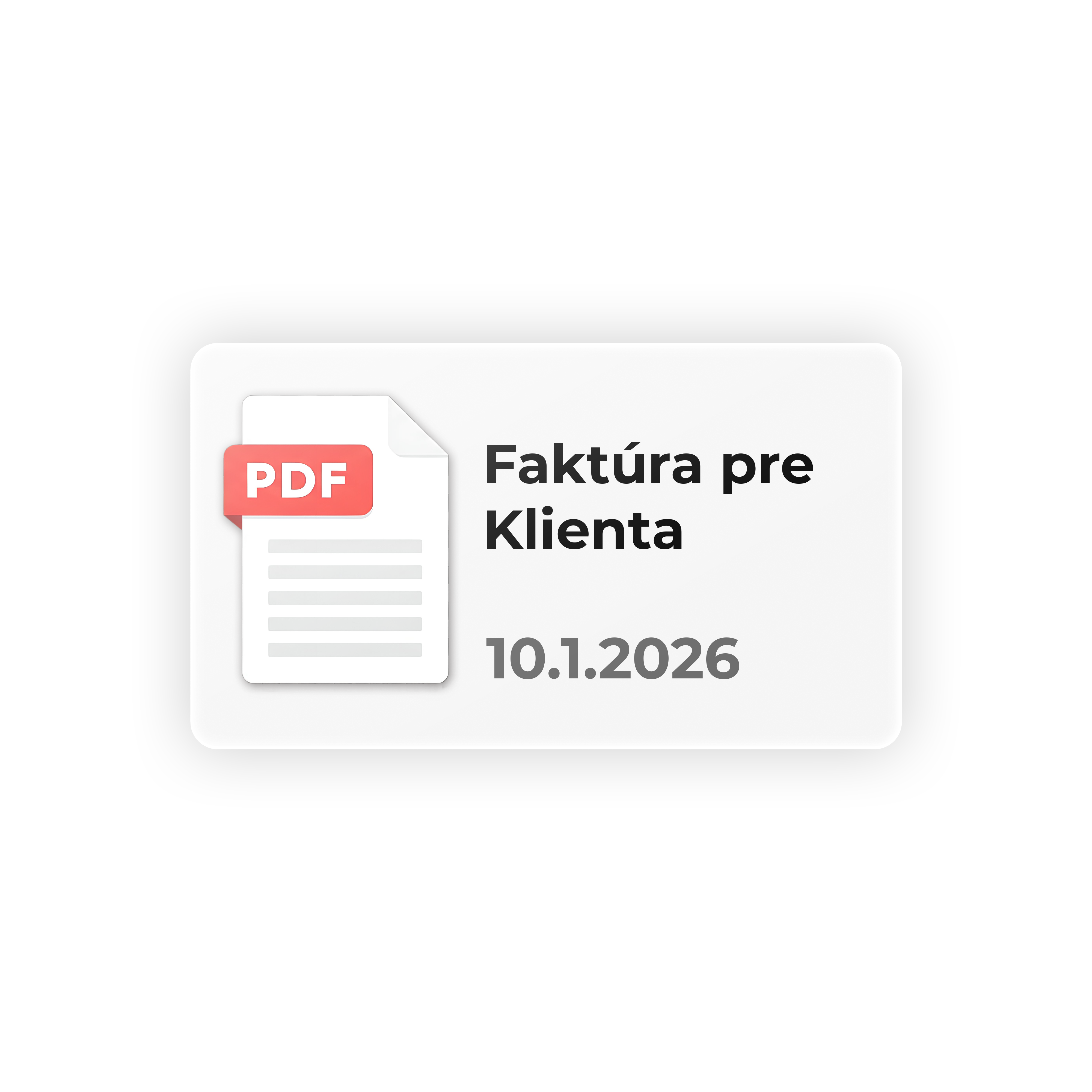 Doklady, ktoré na seba nadväzujú